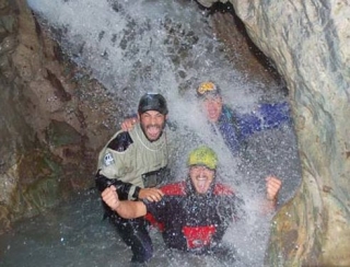 Canyoning con amigos 